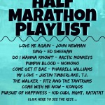 running playlist, half marathon playlist, workout music