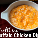 Healthier Buffalo Chicken Dip + Giveaway Winner