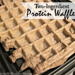 Two-Ingredient Protein Waffle
