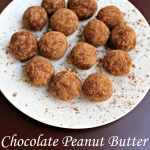 Chocolate Peanut Butter Protein Balls with GNC PUREDGE