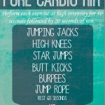 Pure Cardio HIIT Workout + My Favorite Things