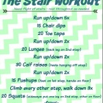 A Workout Using Only Stairs