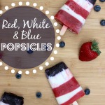 Red, White & Blue Popsicles