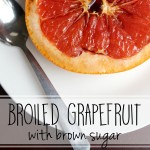 Broiled Grapefruit with Brown Sugar