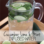 Cucumber, Lime & Mint Infused Water