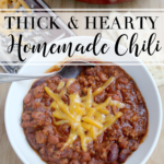 Thick and Hearty Chili
