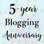 5-Year Blogging Anniversary