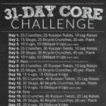 31 Day Core Challenge Workout