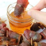 Bacon-Wrapped Dates with Almonds