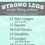Strong Legs Weight Lifting Workout